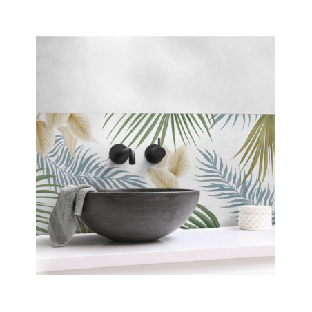 Panneau mural douche Décofast végétalis Palmera design et étanche