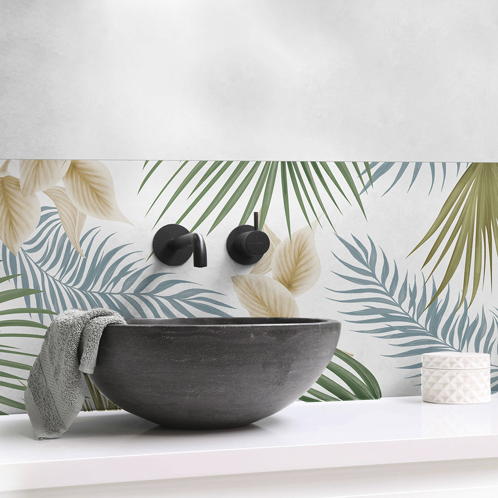 Panneau mural douche Décofast végétalis Palmera design et étanche