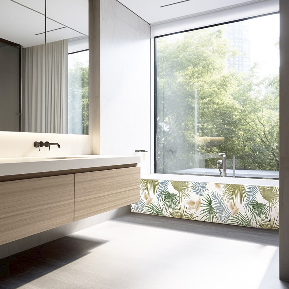 Panneau mural douche Décofast végétalis Palmera design et étanche