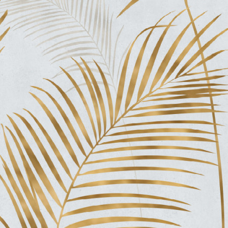 Panneau mural douche Décofast végétalis Palmes D'or design et étanche