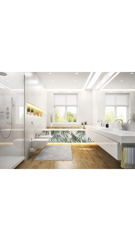 Panneau mural douche Décofast végétalis Tropical design et étanche
