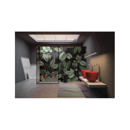 Panneau mural douche Décofast panoramique Jungle design et étanche