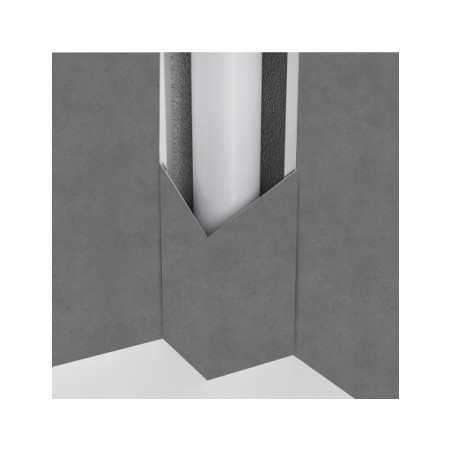 Panneau mural douche Décofast loft Beton Cendro design et étanche