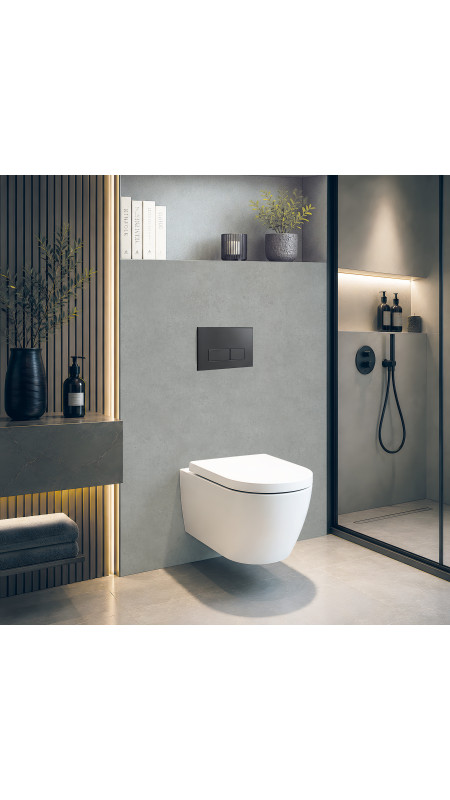 Panneau mural douche Décofast loft Beton Gris design et étanche