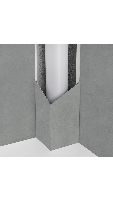 Panneau mural douche Décofast loft Beton Gris design et étanche