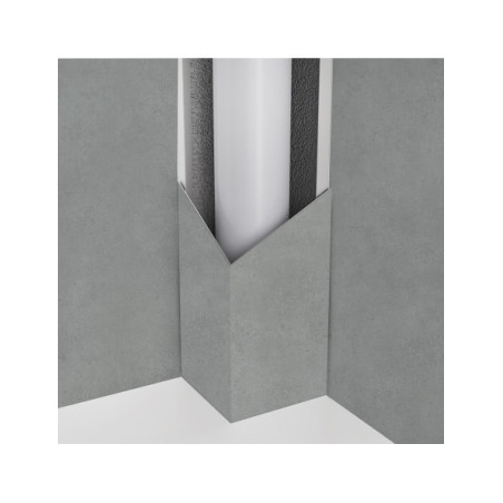 Panneau mural douche Décofast loft Beton Gris design et étanche