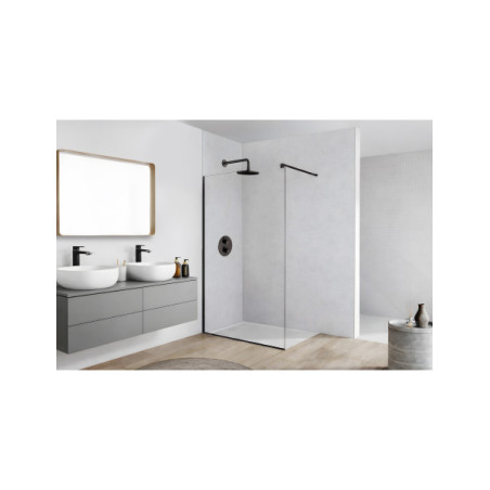 Panneau mural douche Décofast loft Beton Gris Clair design et étanche