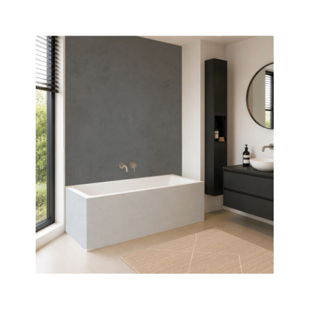 Panneau mural douche Décofast loft Beton Gris Clair design et étanche