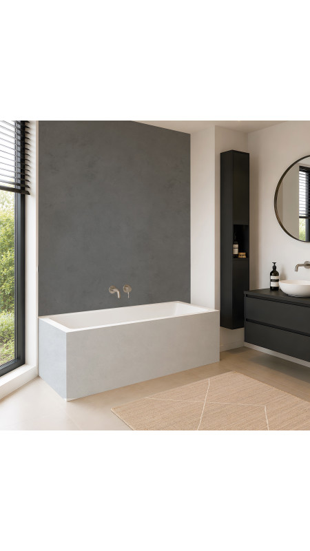 Panneau mural douche Décofast loft Beton Gris Clair design et étanche