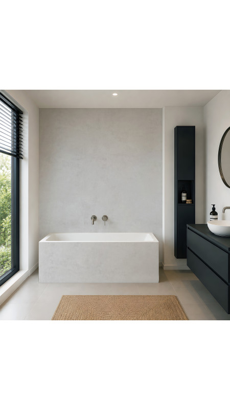 Panneau mural douche Décofast loft Ciment design et étanche