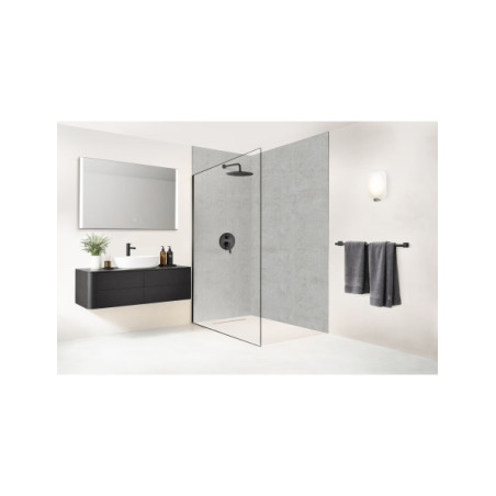 Panneau mural douche Décofast loft Ciment Brossé design et étanche
