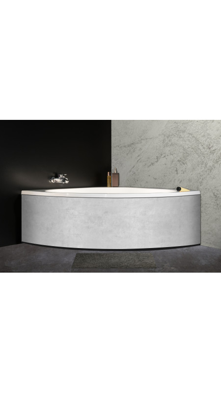 Panneau mural douche Décofast loft Ciment Clair design et étanche