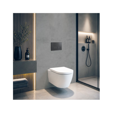 Panneau mural douche Décofast loft Ciment Fonce design et étanche