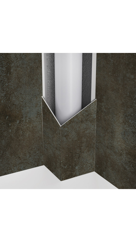 Panneau mural douche Décofast loft Corten design et étanche