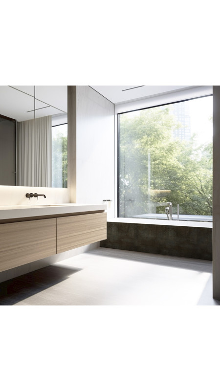 Panneau mural douche Décofast loft Corten design et étanche
