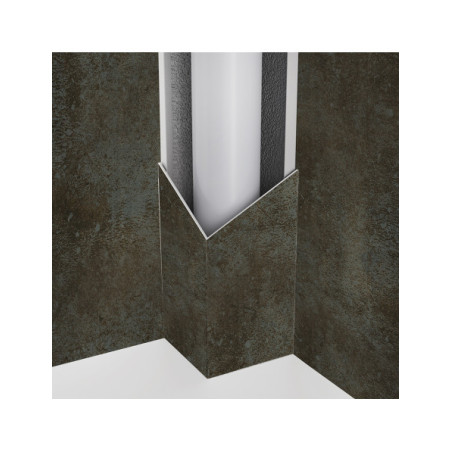 Panneau mural douche Décofast loft Corten design et étanche