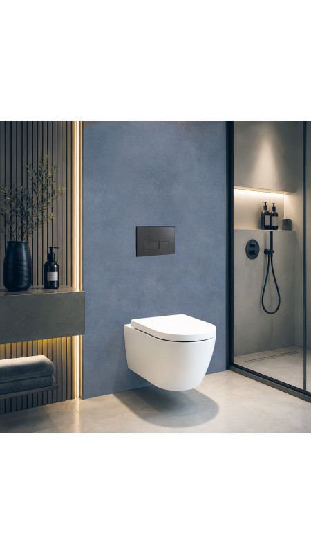 Panneau mural douche Décofast loft Corten Saphir design et étanche