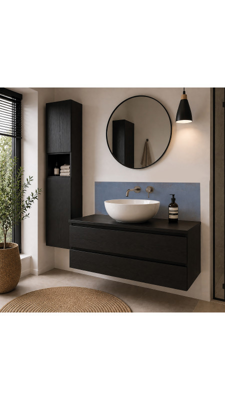 Panneau mural douche Décofast loft Corten Saphir design et étanche
