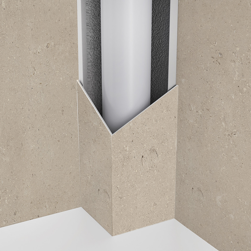 Panneau mural douche Décofast mineral Pierre Du Nil design et étanche