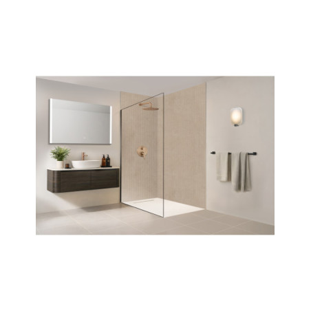 Panneau mural douche Décofast mineral Pierre Du Nil Strie design et étanche