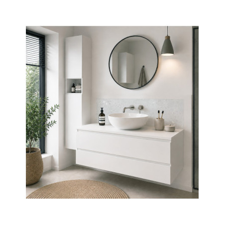 Panneau mural douche Décofast mineral Terrazzo design et étanche