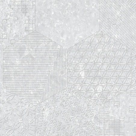 Panneau mural douche Décofast mineral Terrazzo Geometrique design et étanche
