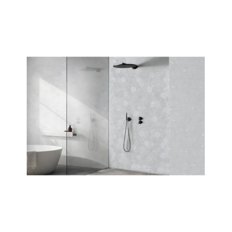Panneau mural douche Décofast mineral Terrazzo Geometrique design et étanche