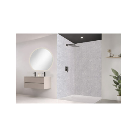 Panneau mural douche Décofast mineral Terrazzo Strie design et étanche