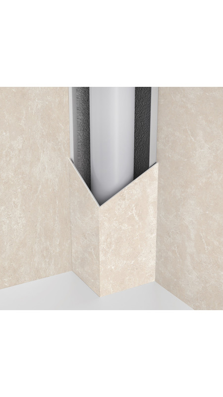 Panneau mural douche Décofast mineral Travertin Clair design et étanche