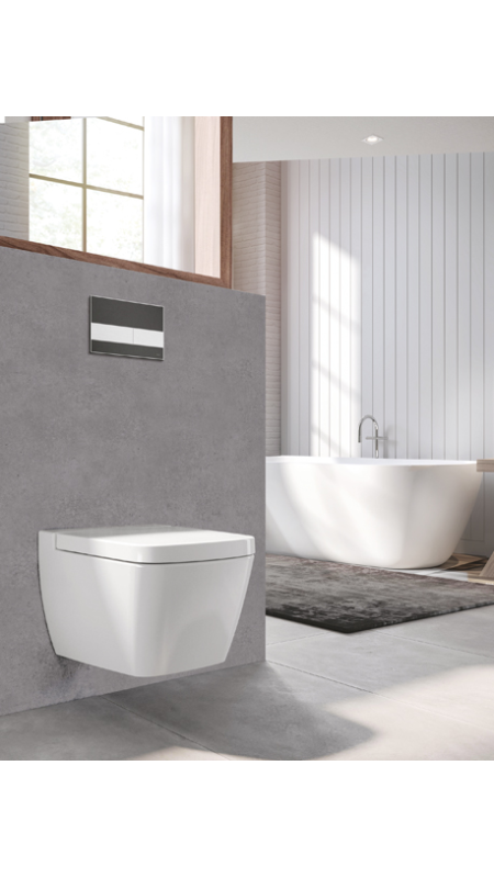 Panneau mural douche Décofast collector Beton Brut design et étanche