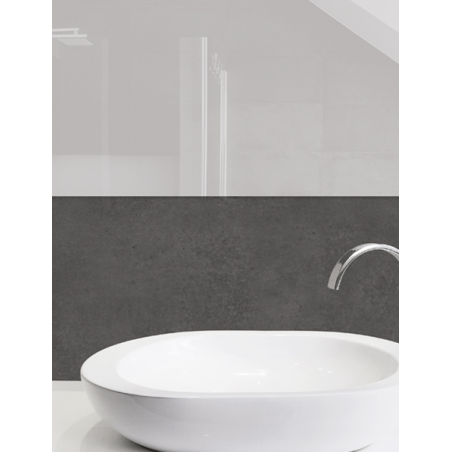 Panneau mural douche Décofast collector Beton Brut design et étanche