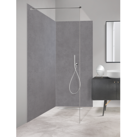 Panneau mural douche Décofast collector Beton Brut design et étanche