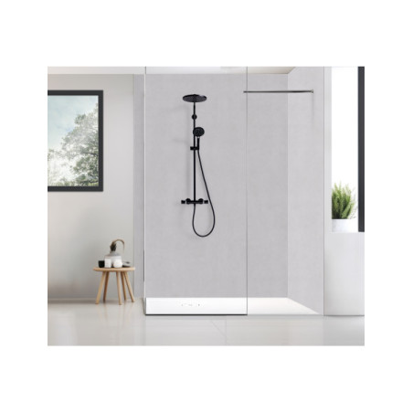 Panneau mural douche Décofast collector Beton Silvero design et étanche