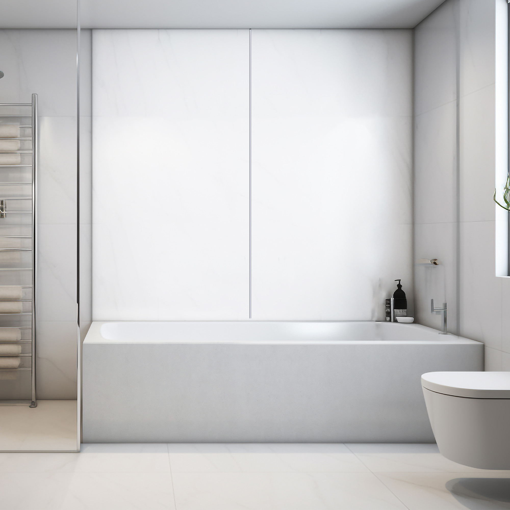 Panneau mural douche Décofast collector Beton Silvero design et étanche
