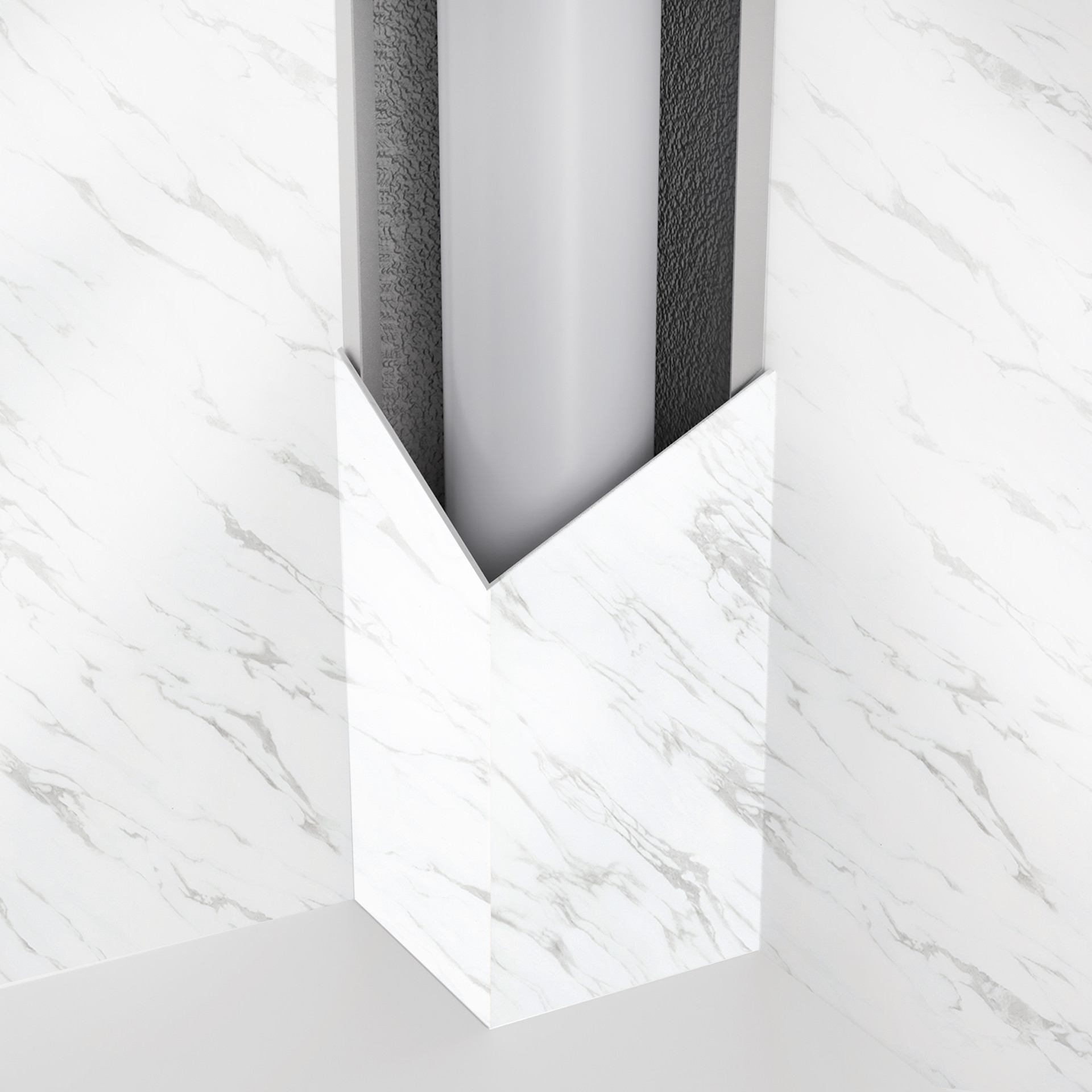 Panneau mural douche Décofast collector Calcata brillant design et étanche
