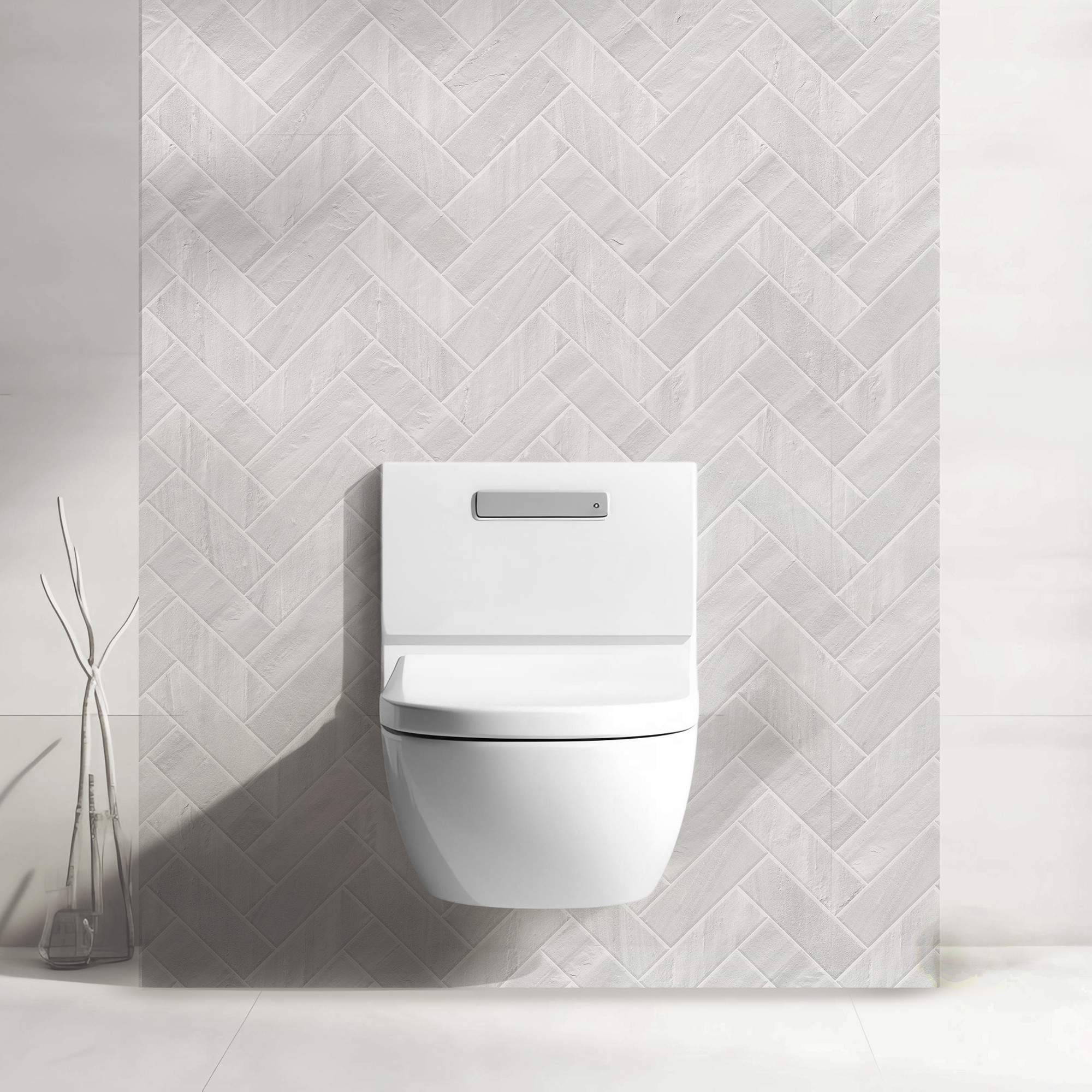 Panneau mural douche Décofast collector Chevron design et étanche