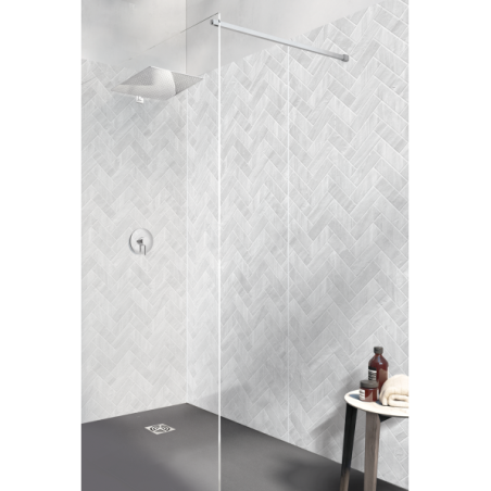 Panneau mural douche Décofast collector Chevron design et étanche