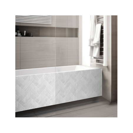Panneau mural douche Décofast collector Chevron design et étanche