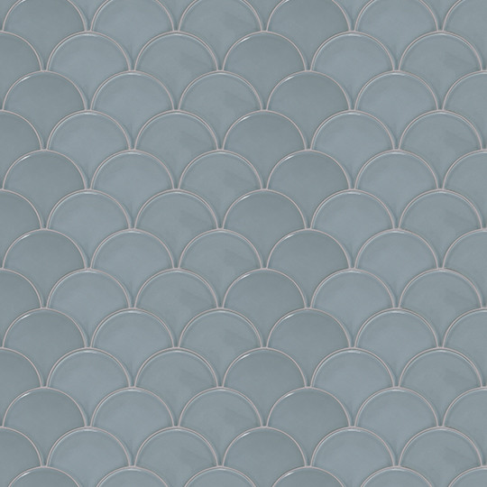 Panneau mural douche Décofast collector Ecailles Denim design et étanche