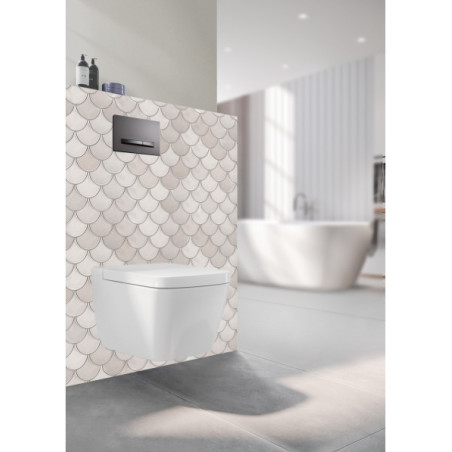 Panneau mural douche Décofast collector Ecailles Denim design et étanche