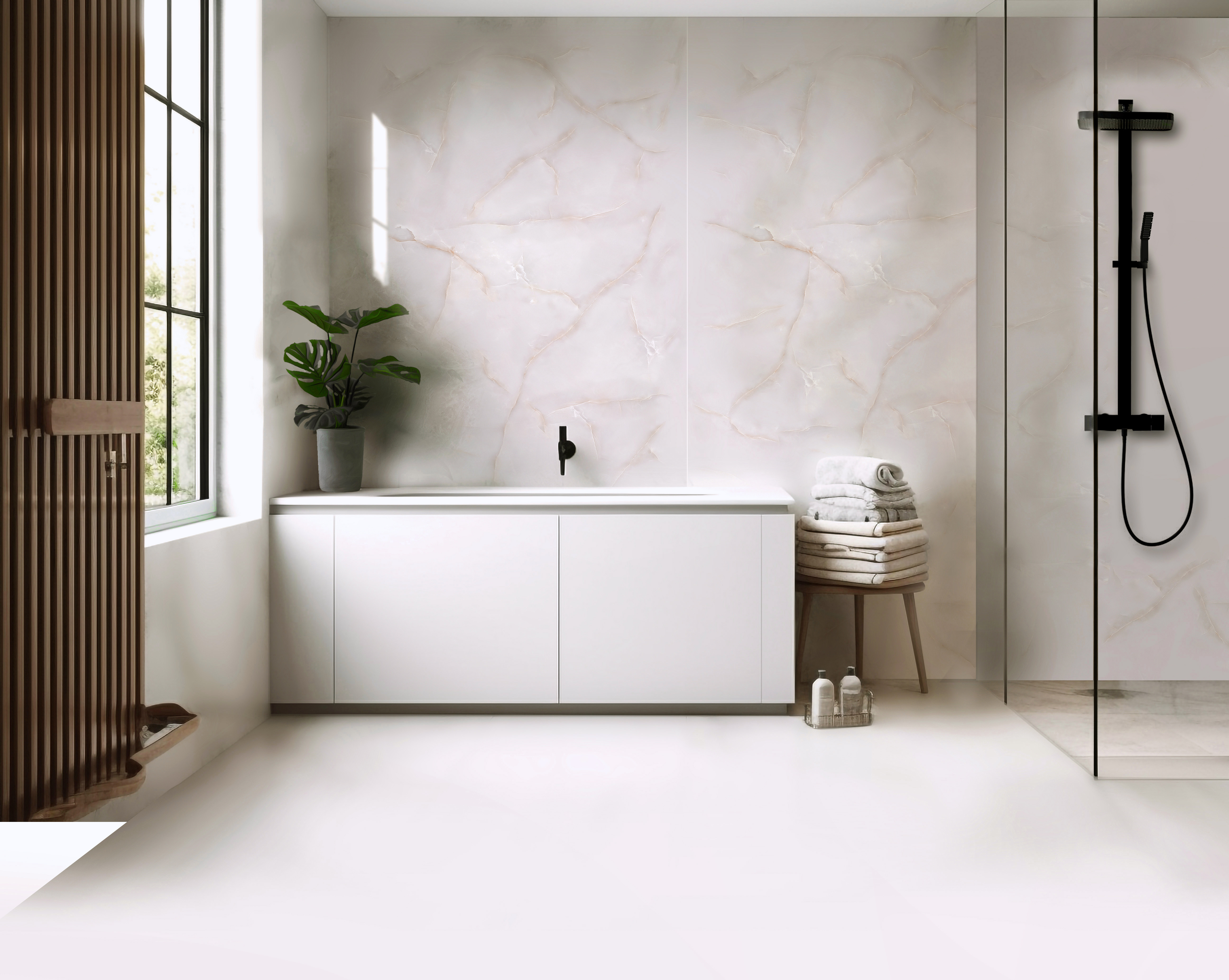 Panneau mural douche Décofast collector Ivory design et étanche