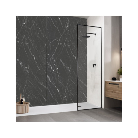 Panneau mural douche Décofast collector Nero design et étanche
