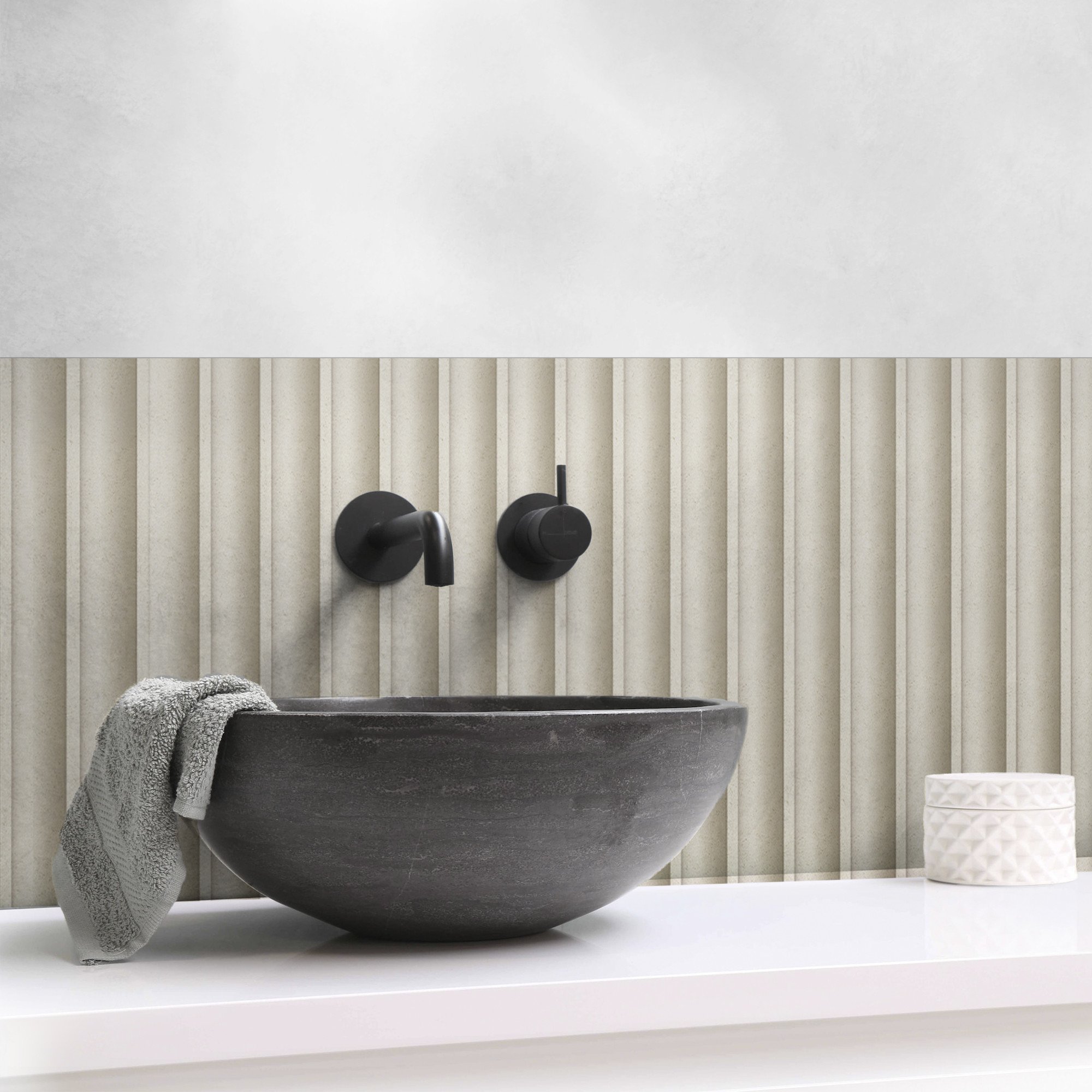 Panneau mural douche Décofast collector Stria design et étanche