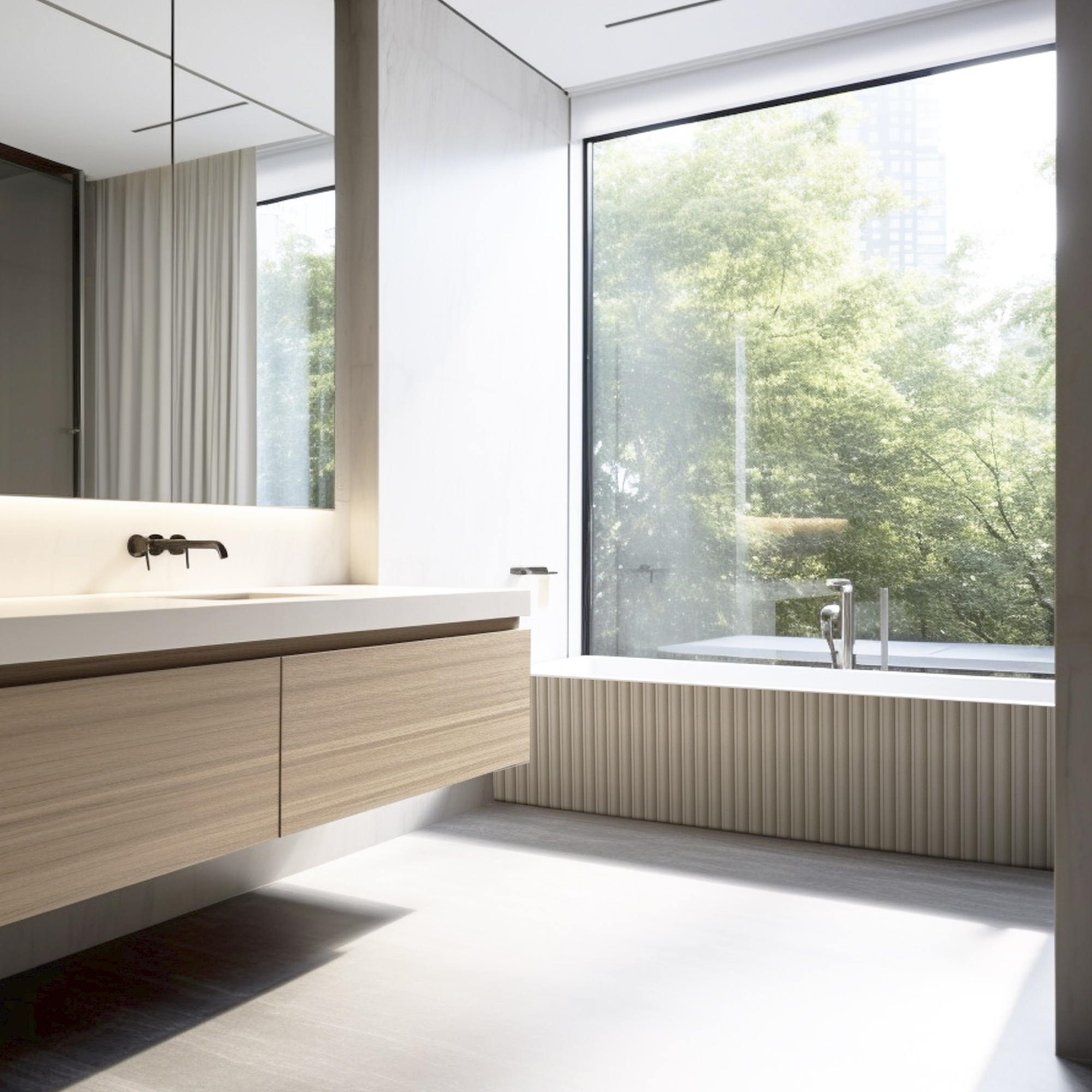Panneau mural douche Décofast collector Stria design et étanche