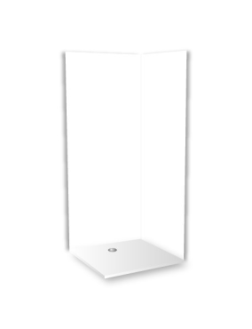 Pack douche Décofast standard 2000x900 mm design et étanche
