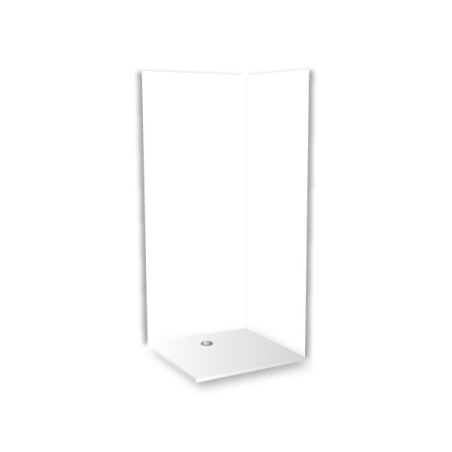 Pack douche Décofast standard 2000x900 mm design et étanche
