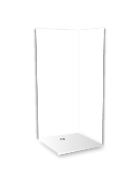 Pack douche Décofast standard 2000x900 mm design et étanche