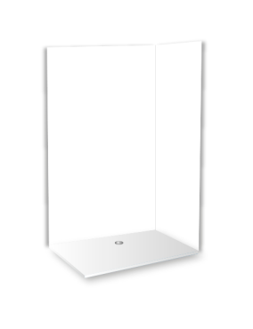 Pack douche Décofast extra large 2000x1200 mm design et étanche