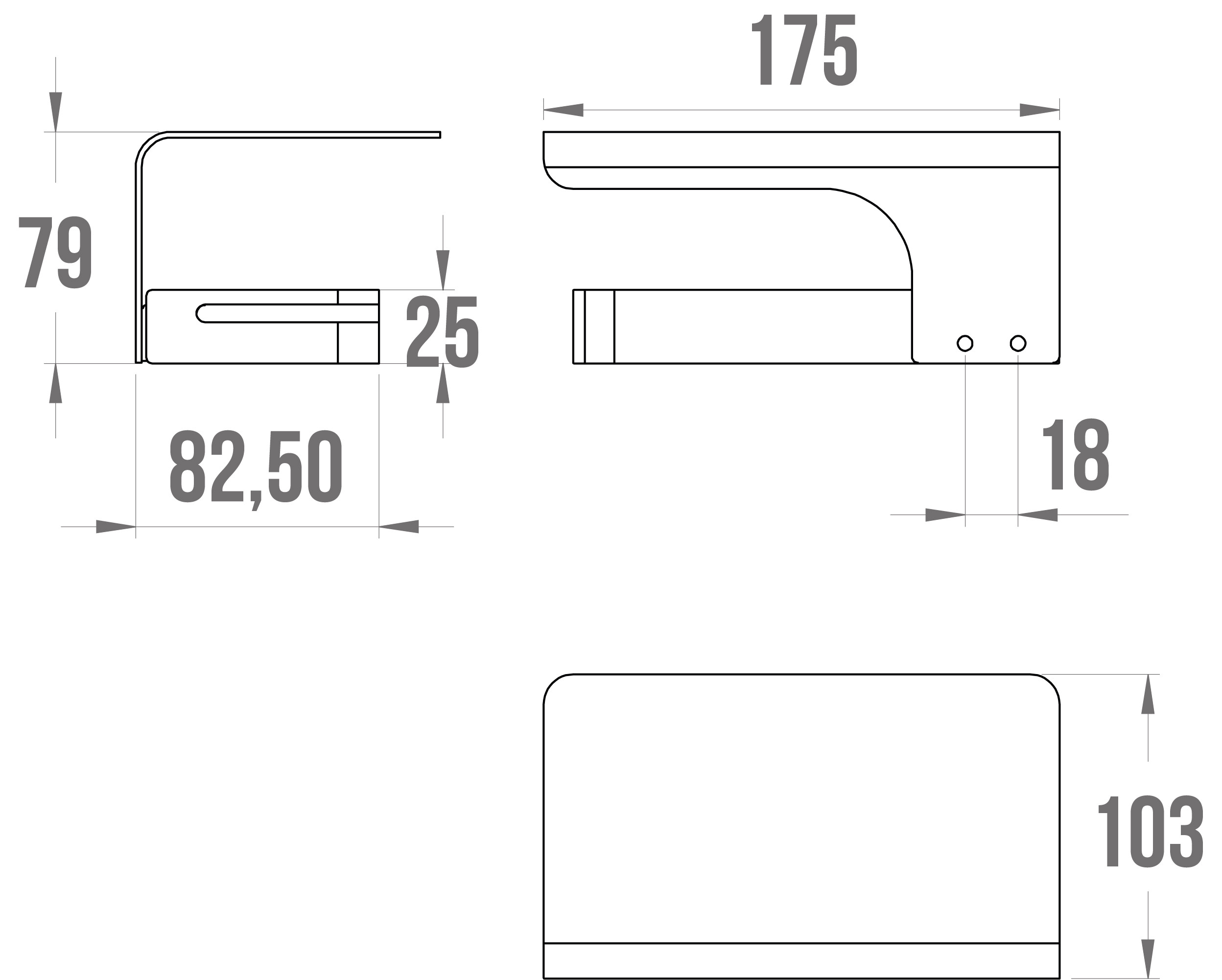 Distributeur de papier WC - Ésthétique et de qualité