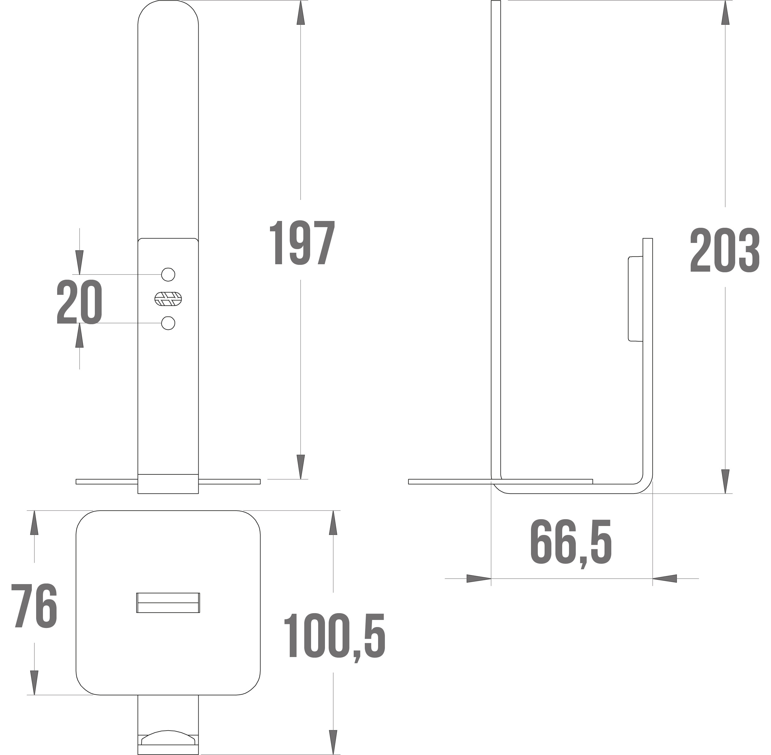 Réserve de papier WC - Ésthétique et de qualité